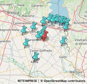 Mappa Via Feniletto, 46043 Castiglione delle Stiviere MN, Italia (12.325)