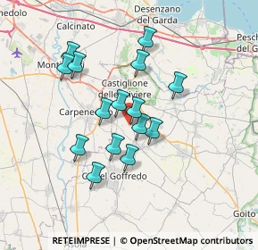 Mappa Via Feniletto, 46043 Castiglione delle Stiviere MN, Italia (5.862)