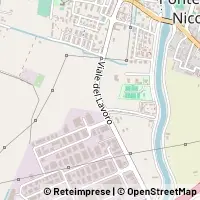 Kaart Ponte San Nicolò