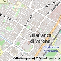 Karta Villafranca di Verona
