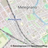 Hartă Melegnano