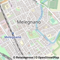 خريطة Melegnano
