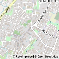 Hartă Abano Terme