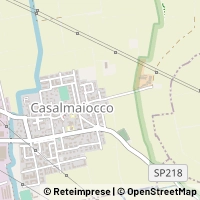 Mapa Casalmaiocco