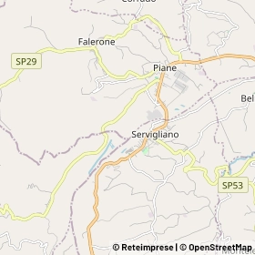 Mappa Servigliano