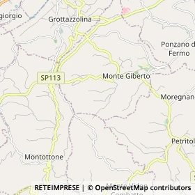 Mappa Monte Giberto