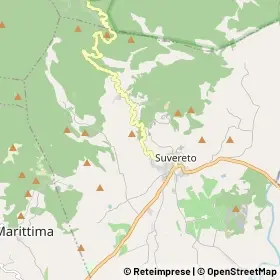 Mappa Suvereto