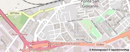 Mappa Perugia