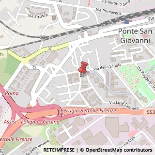 Mappa Via San Bartolomeo, 52, 06135 Perugia, Perugia (Umbria)