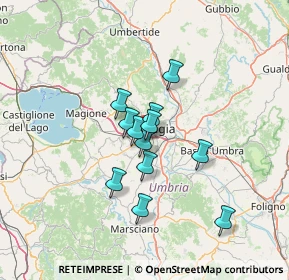 Mappa WhatsApp 0755004982, 06128 Perugia PG, Italia (9.92417)