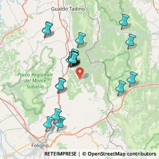 Mappa Bagni di Nocera, 06025 Nocera Umbra PG, Italia (7.8645)