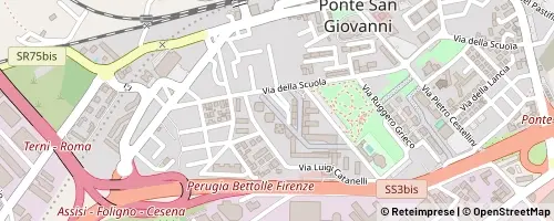 Mappa Perugia