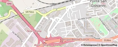 Mappa Perugia