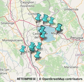 Mappa Località Lacaioli, 06061 Castiglione del Lago PG, Italia (11.119)