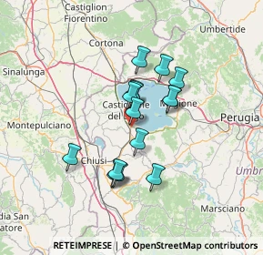 Mappa Località Lacaioli, 06061 Castiglione del Lago PG, Italia (10.73533)