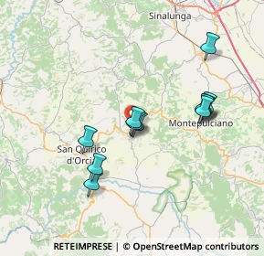 Mappa Località Il Borgo, 53026 Pienza SI, Italia (6.74364)