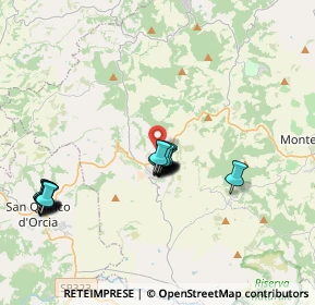 Mappa Località Il Borgo, 53026 Pienza SI, Italia (3.63)