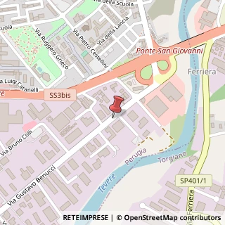 Mappa Via Gustavo Benucci, 92, 06135 Perugia, Perugia (Umbria)