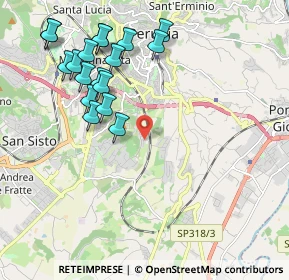 Mappa Via della Bietola, 06126 Perugia PG, Italia (2.28944)