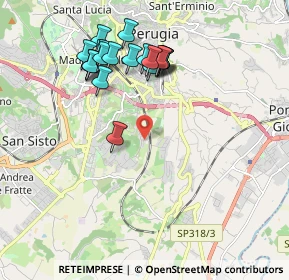 Mappa Via della Bietola, 06126 Perugia PG, Italia (2.035)