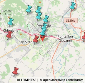 Mappa Via della Bietola, 06126 Perugia PG, Italia (5.29538)
