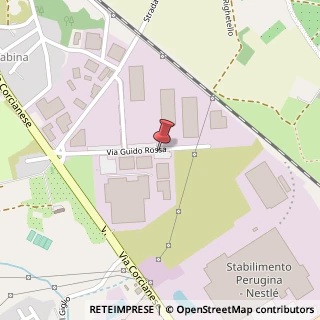 Mappa via Guido Rossa, 21, 06132 Perugia, Perugia (Umbria)