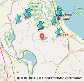 Mappa Località Lopi di Sopra, 06061 Castiglione del Lago PG, Italia (4.20833)