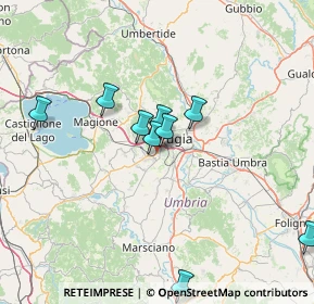 Mappa 06024 Perugia PG, Italia (27.81813)