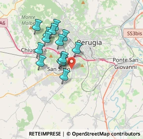 Mappa 06129 Perugia PG, Italia (3.085)