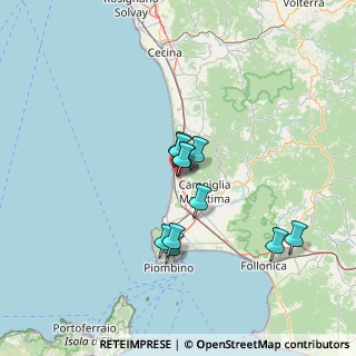 Mappa Via Platone, 57027 San Vincenzo LI, Italia (10.87636)