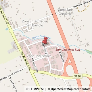 Mappa Via Pitagora, 36, 57027 San Vincenzo, Livorno (Toscana)