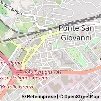 Hartă Perugia
