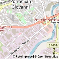 Map Perugia