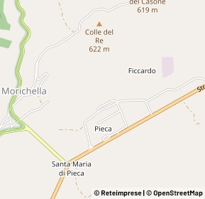 Mappa Via Piandipieca, 62026 San Ginesio MC, Italia (0.49231)