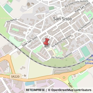 Mappa Via Albinoni Tommaso, 59, 06100 Perugia, Perugia (Umbria)