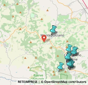 Mappa Via di S. Bartolomeo, 53045 Montepulciano SI, Italia (5.42214)
