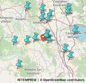Mappa Via di S. Bartolomeo, 53045 Montepulciano SI, Italia (17.27882)