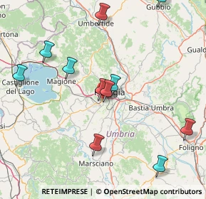 Mappa Via Angelo Morettini, 06128 Perugia PG, Italia (18.17545)