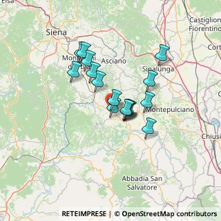Mappa Via Palmiro Togliatti, 53024 Torrenieri SI, Italia (10.66)