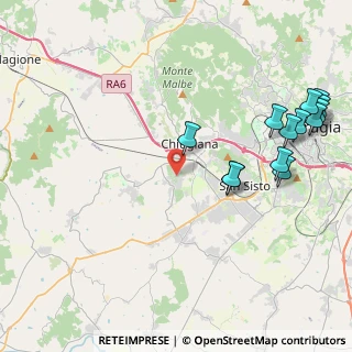 Mappa Via Paolo Borsellino, 06073 Corciano PG, Italia (5.38308)