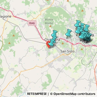 Mappa Via Paolo Borsellino, 06073 Corciano PG, Italia (5.5585)