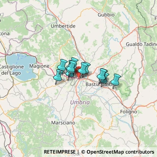 Mappa SS 75bis, 06135 Perugia PG, Italia (7.11538)