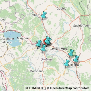 Mappa SS 75bis, 06135 Perugia PG, Italia (26.93385)