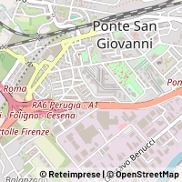 Map Perugia