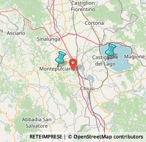 Mappa Via di Argiano, 53045 Montepulciano SI, Italia (45.1275)