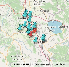 Mappa Via di Argiano, 53045 Montepulciano SI, Italia (10.546)