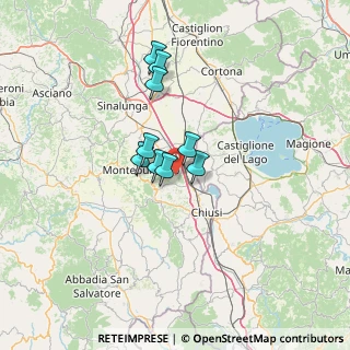 Mappa Via di Argiano, 53045 Montepulciano SI, Italia (21.81357)