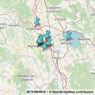 Mappa Via di Argiano, 53045 Montepulciano SI, Italia (7.57417)