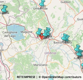 Mappa Via Vincenzo Bellini, 06132 Perugia PG, Italia (25.94105)
