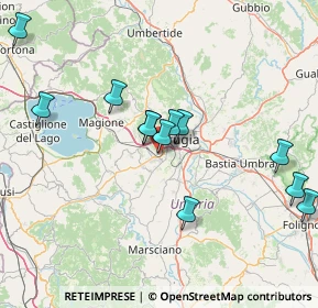 Mappa Via Vincenzo Bellini, 06132 Perugia PG, Italia (15.78583)